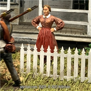 Mrs Johnson, Middle-Aged Woman Standing (replaces B31274)