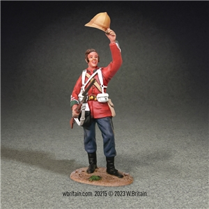 British 24th Foot Cheering, No 1, 1879