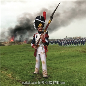 French Imperial Guard Standing Defending, No 2