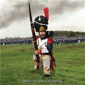 French Imperial Guard Kneeling Defending, No 2