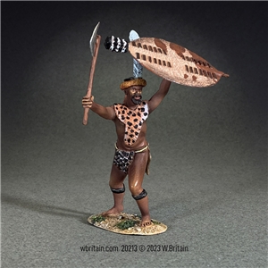 Senior Zulu Warrior with Axe