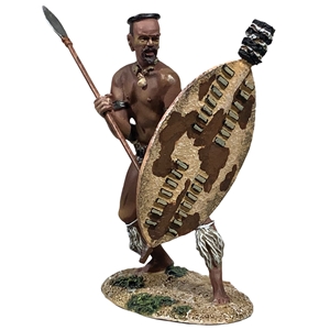 Zulu Warrior Counting Rifles No 1, 1879