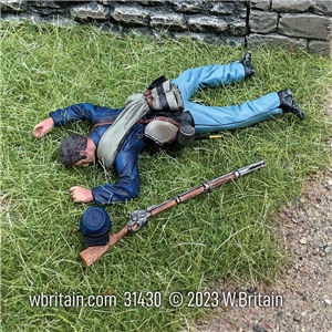 Union Infantry Casualty in State Jacket