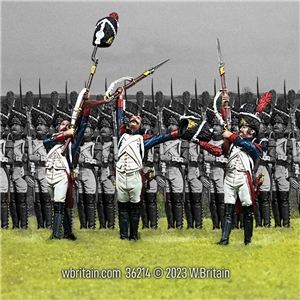 Vive L'Empereur! Cheering French Imperial Guard