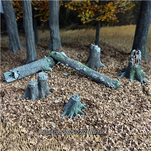 Forest Stumps and Deadfall Set