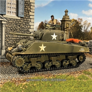 U.S. M4A3(75) Sherman 9th Armored Div, 14th Tank bn Co A, Germany 1945