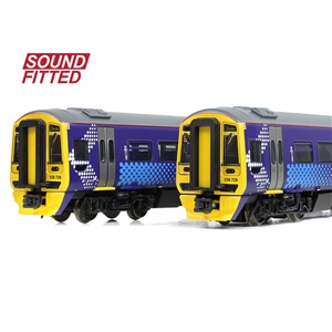 Class 158 2-Car DMU 158729 ScotRail Saltire