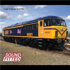 Class 69 69001 'Mayflower' GBRf (UK & US Flags)