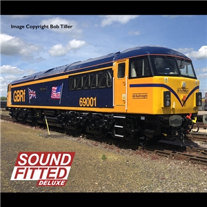 Class 69 69001 'Mayflower' GBRf (UK & US Flags)