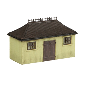 Pagoda Shed and Store Chocolate and Cream