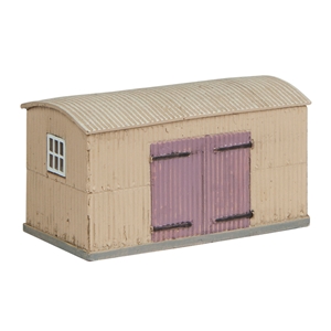 Pagoda Shed and Store Salmon and Cream