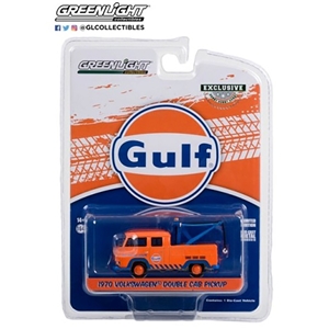 1970 VW Double Cab Pickup with Drop Tow Hook - Gulf Oil
