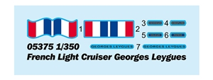 French Light Cruiser Georges Leygues, WW2