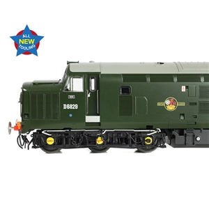 35-306 Class 37/0 Centre Headcode D6829 BR Green (Small Yellow Panels)
