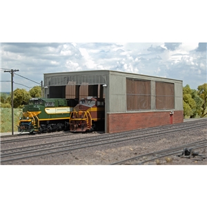Double Stall Shed