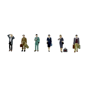 36-443 Post-War Era Figures Set C