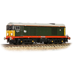 Class 20/0 Disc Headcode 20064 'River Sheaf' BR Green (Red Solebar)