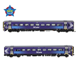 371-851 Class 158 2-Car DMU 158711 ScotRail Saltire -2