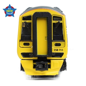 371-851 Class 158 2-Car DMU 158711 ScotRail Saltire -3