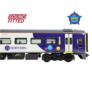371-858SF Class 158 2-Car DMU 158844 Northern SOUND FITTED-4