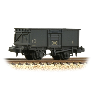 BR 16T Steel Mineral Wagon with Top Flap Doors NCB Grey [W]