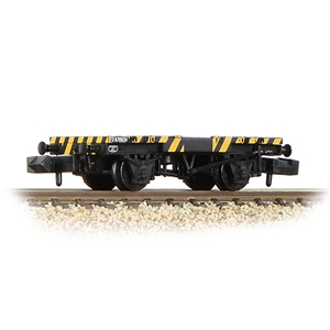 BR Ex-Conflat Runner Wagon BR Yellow & Black Wasp Stripes