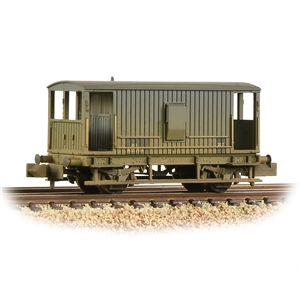 MR 20T Brake Van with Duckets BR Grey (Early) [W]