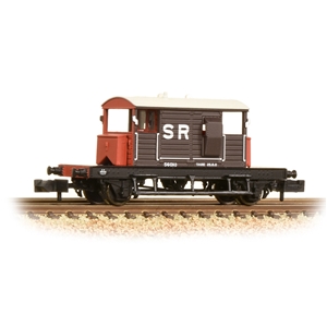 SR 25T 'Pill Box' Brake Van Right-Hand Duckets SR Brown