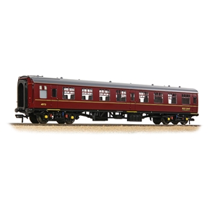 BR Mk1 TSO Tourist Second Open WCRC Maroon