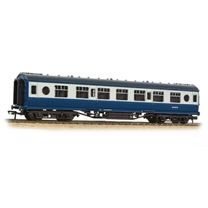 LMS 57ft 'Porthole' Second Corridor BR Blue & Grey