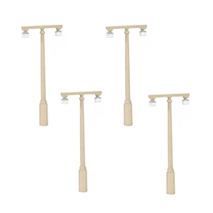 Concrete Platform Lamps (x4)