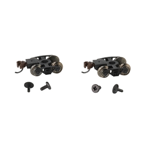 Roller Bearing Freight Trucks w/Wheels (6Pr/Card)