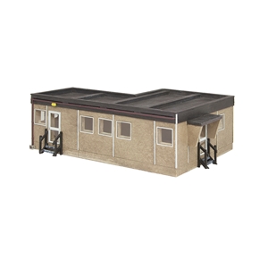 Rendered Prefab Building