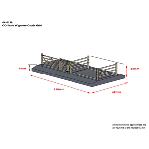44-0138 OO Scale Wigmore Cattle Grid