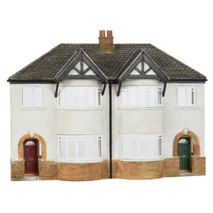 44-0206 Low Relief 1930s Semi Detached Houses (1)