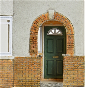 44-0206 Low Relief 1930s Semi Detached Houses (3)