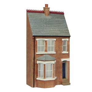 Low Relief Left Hand Bay Terrace Blue