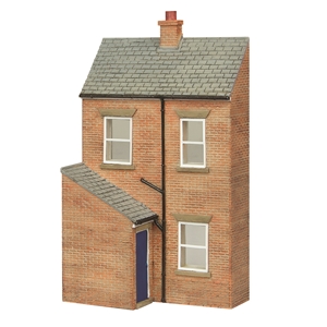 Low Relief Rear of Terrace Left Hand Door Blue