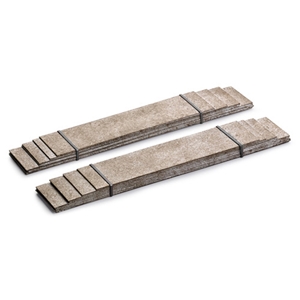 Steel Plate Load with Black Straps (x2)