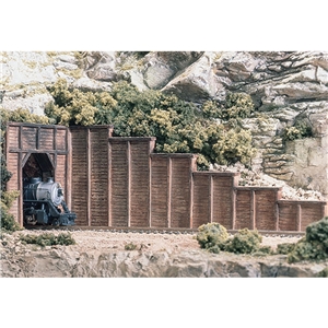 N Timber Retaining Wall Concrete (x6)