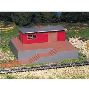 Storage Building with Steam Whistle Sound