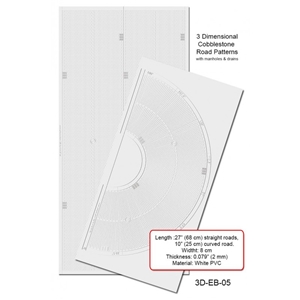 Embossed PVC Sheets (Road Set)