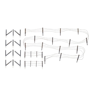 HO Barbed Wire Fence