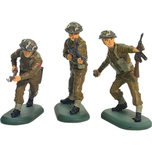 World War II British Infantry 48 Piece Counter Pack