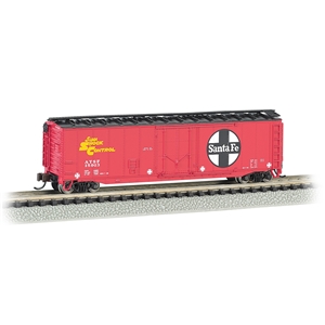 50' Plug Door Box Car - Santa Fe