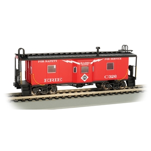 Bay Window Caboose (with Roof Walk) - Erie