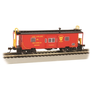 Bay Window Caboose (with Roof Walk) - Delaware & Hudson #35720