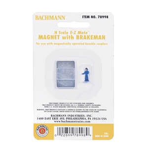 Magnet with Brakeman Figure
