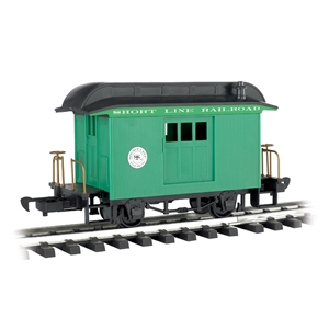 Li'l Big Haulers - Baggage Short Line Railroad Green w/Black Roof