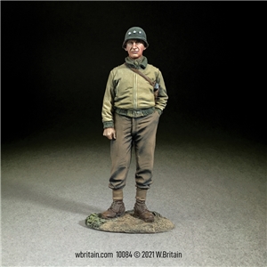 B10084 US Lieutenant General Omar Bradley, WWII background